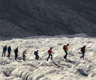 Gletscher Trekking